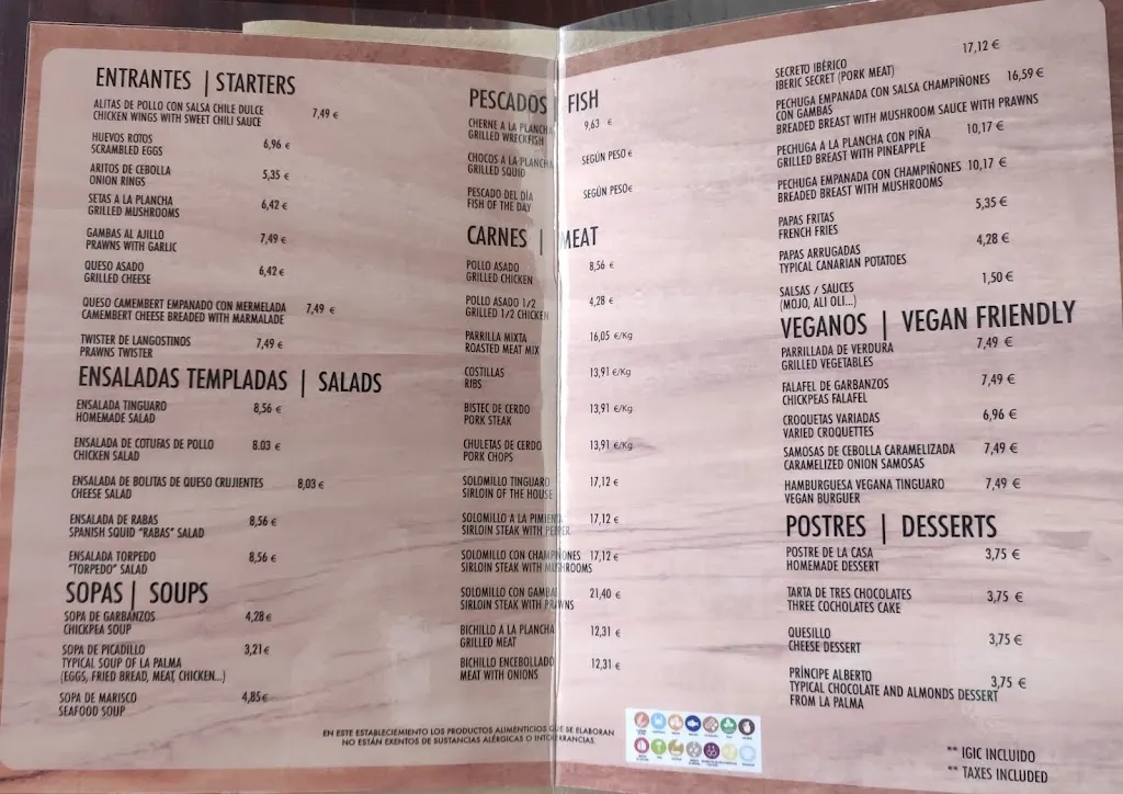 Menu_Restaurante Tinguaro_Llanos de Aridane Los_image_2