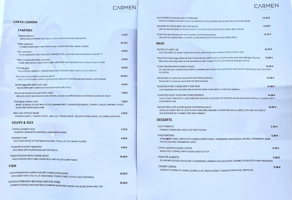 Menu_Restaurante Carmen_Llanos de Aridane Los_image_1