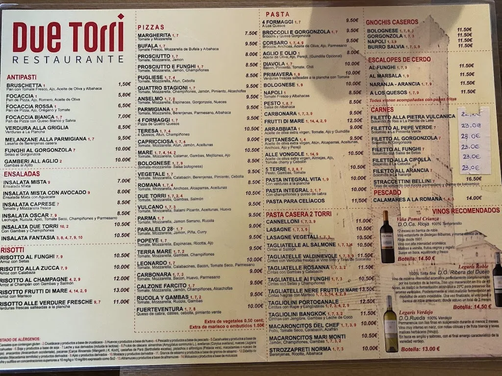 Menu_Restaurante Cantina Due Torri_Llanos de Aridane Los_image_2