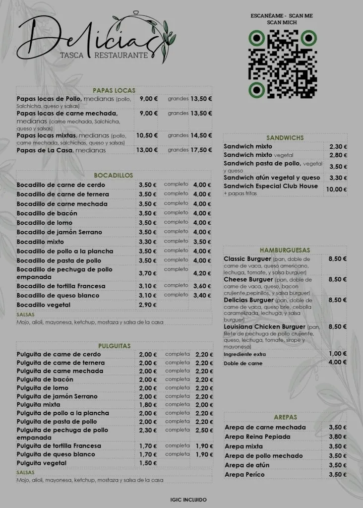 Menu_Delicias_Llanos de Aridane Los_image_1