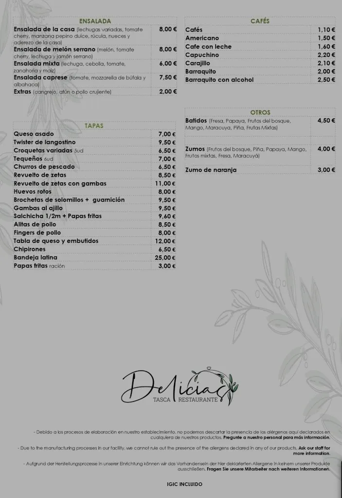Menu_Delicias_Llanos de Aridane Los_image_2