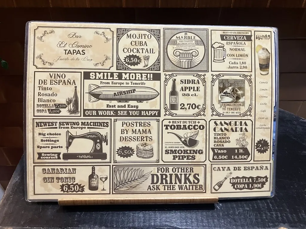 Menu_Restaurante el Camino_Puerto de la Cruz_image_3