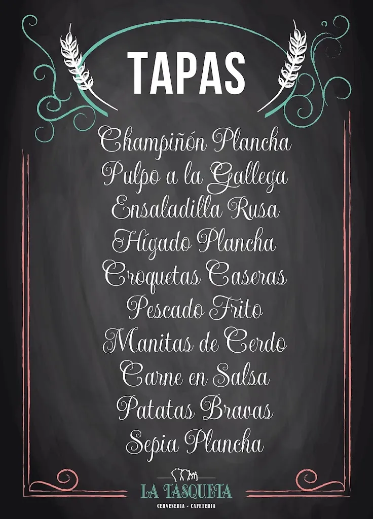 Menu_Bar La Tasqueta_Villajoyosa/Vila Joiosa la_immagine_1