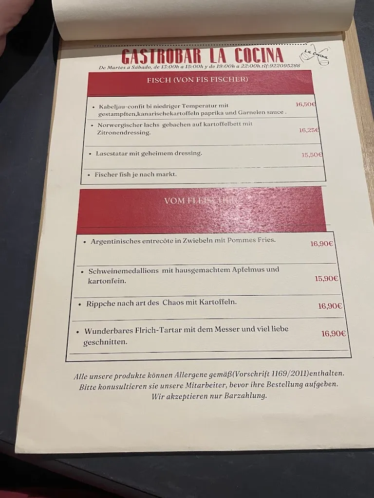 Menu_La Cocina_Puerto de la Cruz_image_3