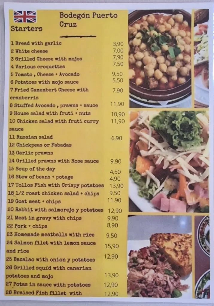Menu_Bodegón Puerto Cruz_Puerto de la Cruz_image_3