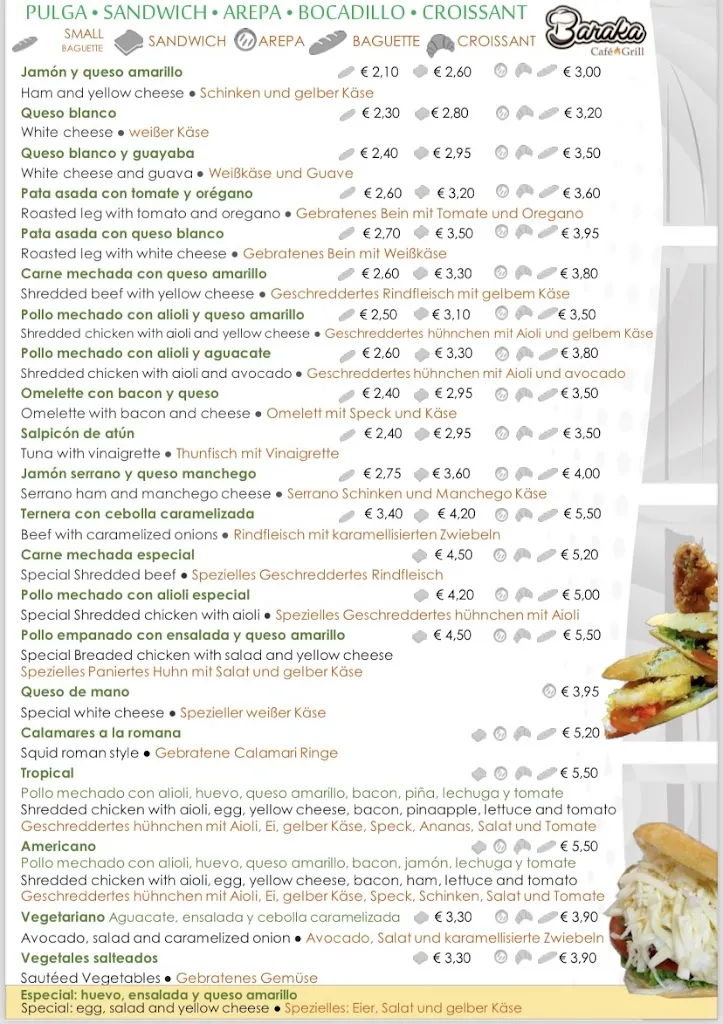 Menu_Baraka Café & Grill_Puerto de la Cruz_immagine_3