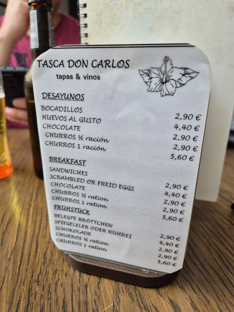 Menu_Don Carlos Tapas y Vinos_Puerto de la Cruz_image_2