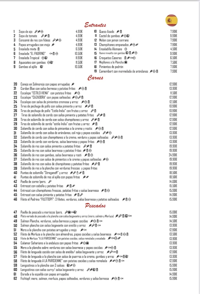 Menu_El Padrino_Puerto de la Cruz_image_1