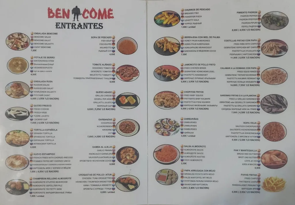 Menu_Restaurante Bencome_Puerto de la Cruz_image_2