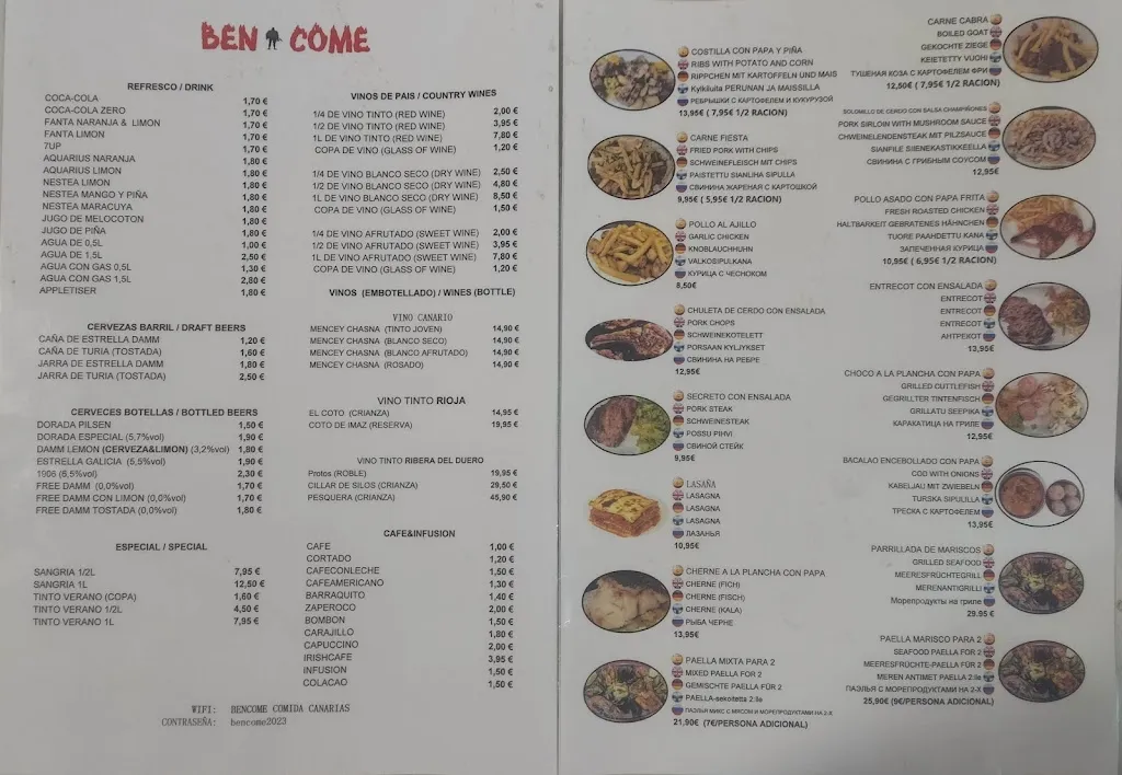 Menu_Restaurante Bencome_Puerto de la Cruz_image_4
