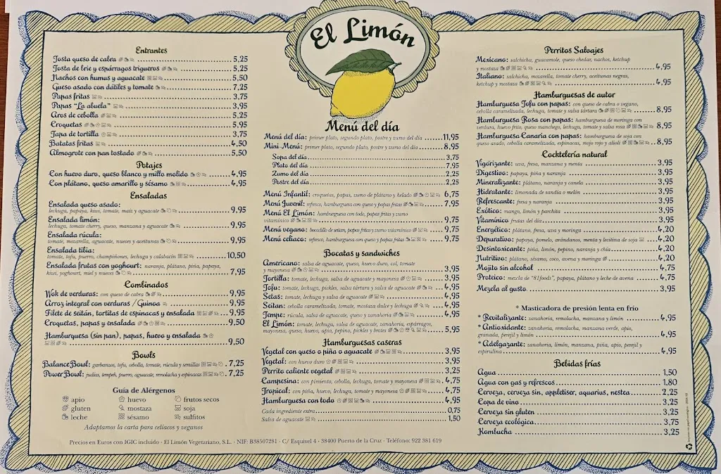 Menu_El Limón_Puerto de la Cruz_image_2