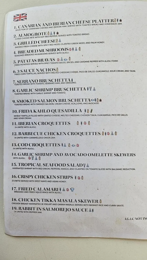 Menu_BLANCA SQUARE_Puerto de la Cruz_immagine_2