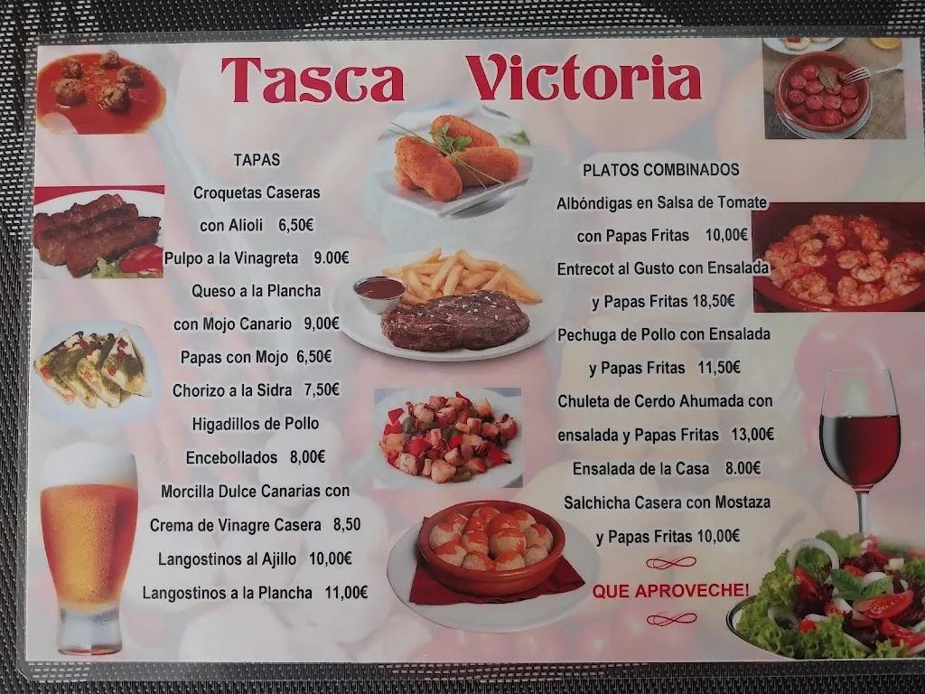Menu_Tasca Victoria_Puerto de la Cruz_immagine_1