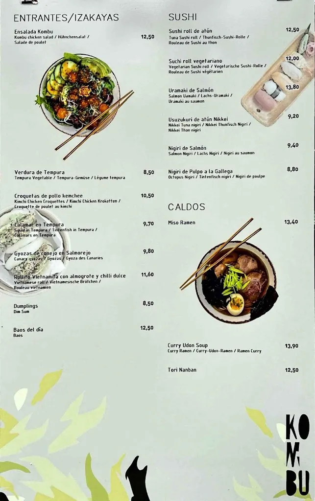 Menu_KOMBU Asian Fusion Food_Puerto de la Cruz_image_2