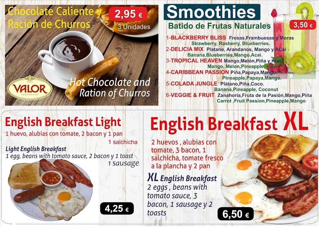 Menu_Lescenari Tavern Restaurant_Villajoyosa/Vila Joiosa la_immagine_2