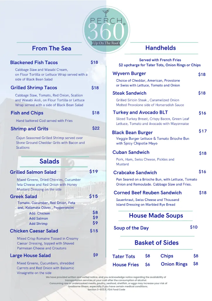 Menu_Perch 360 Rooftop Restaurant & Bar_Puntagorda_image_1