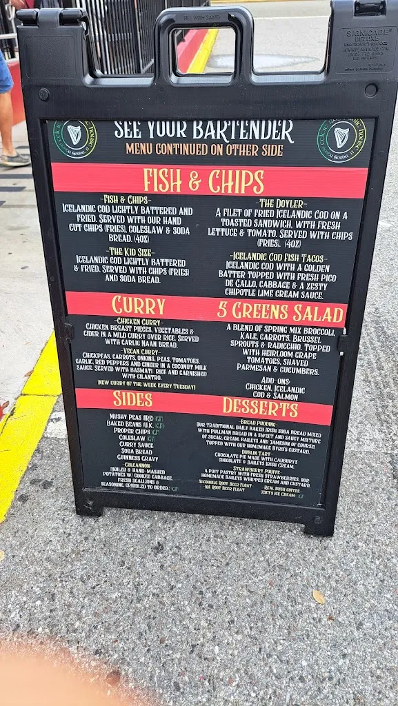 Menu_Celtic Ray Public House_Puntagorda_image_3