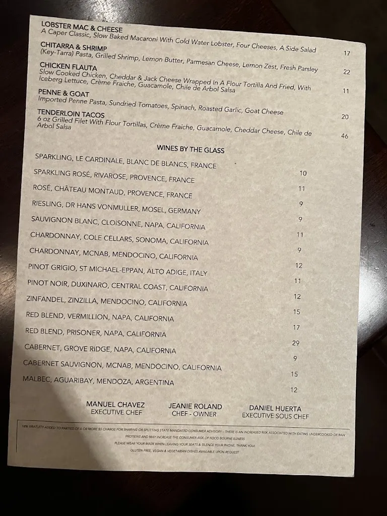 Menu_The Perfect Caper_Puntagorda_image_4