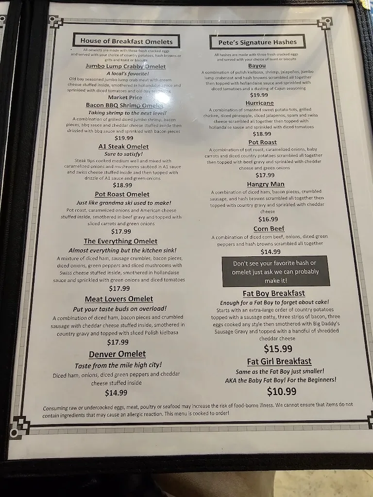 Menu_John Ski's House of Breakfast & Lunch_Puntagorda_immagine_1