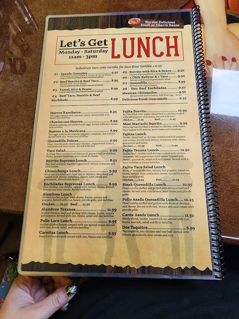 Menu_Los Mariachis Bar & Grill_Puntagorda_image_1