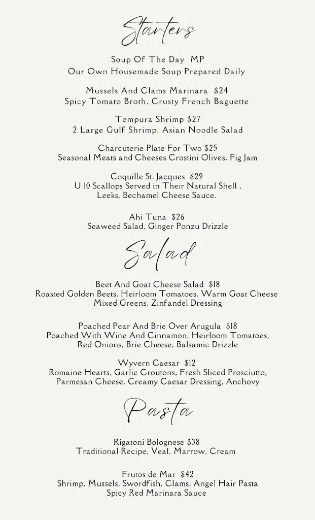 Menu_88 Keys Florida Restaurant & Bar_Puntagorda_image_1