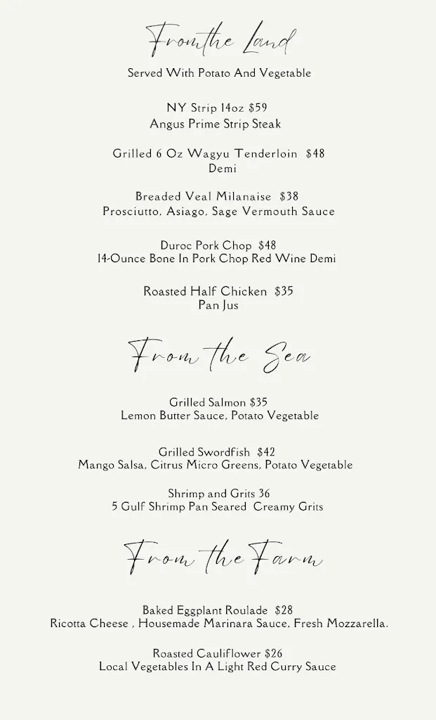 Menu_88 Keys Florida Restaurant & Bar_Puntagorda_image_3