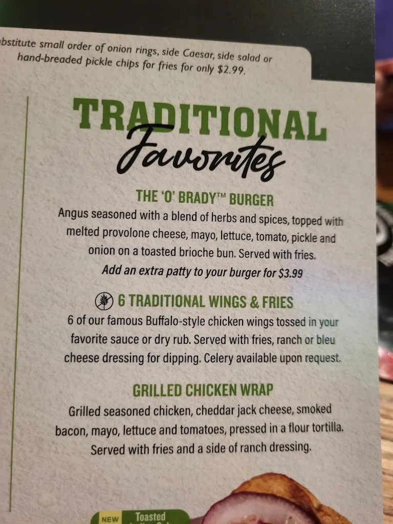 Menu_Beef 'O' Brady's_Puntagorda_image_2