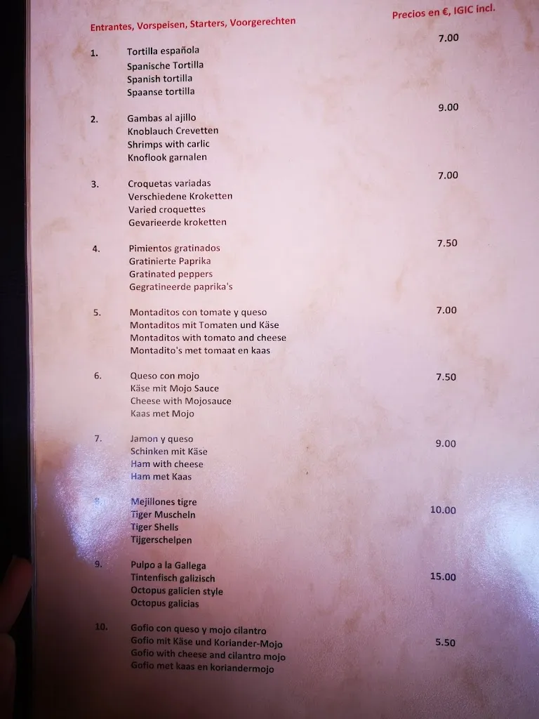 Menu_Restaurante Jardin De Los Naranjos_Puntagorda_immagine_4