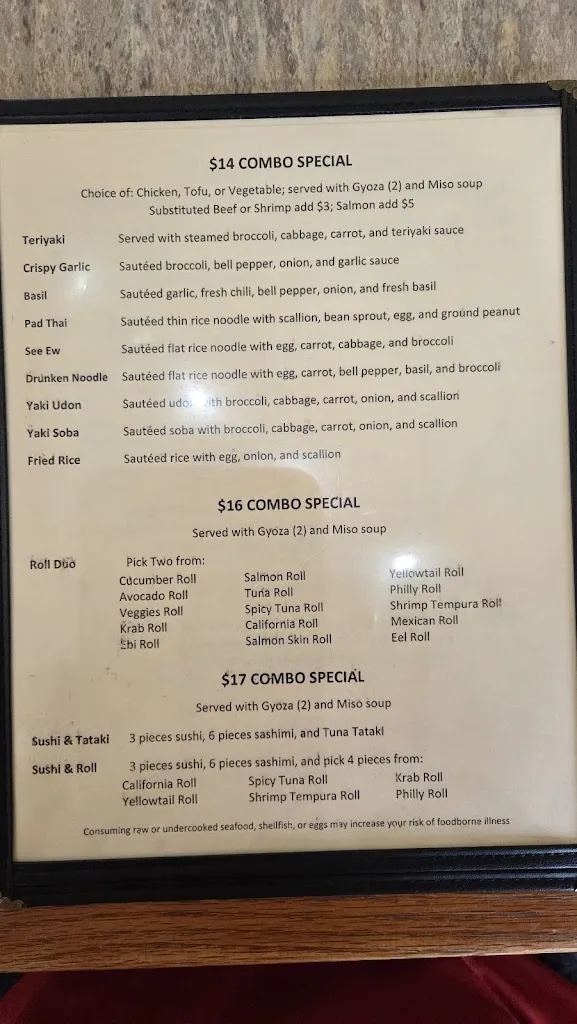 Menu_Amimoto Japanese Restaurant_Puntagorda_image_4