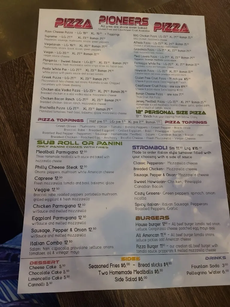 Menu_Pioneers Pizza Punta Gorda_Puntagorda_image_4