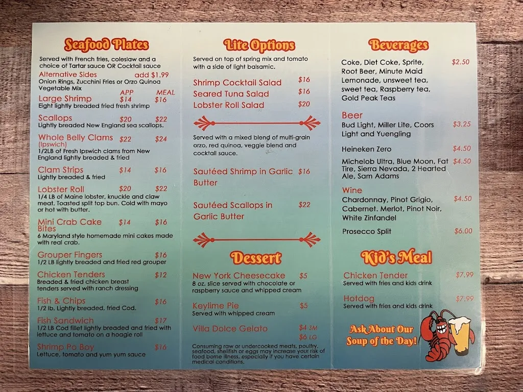 Michael Kuhn_Mainely Seafood Cafe_Puntagorda_review