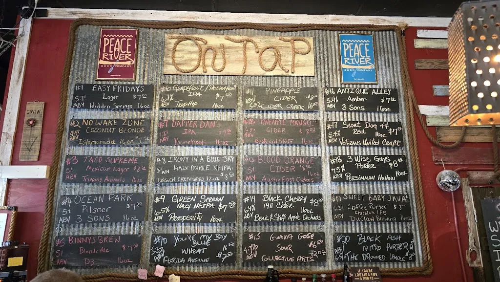 Menu_Peace River Beer Company_Puntagorda_image_1