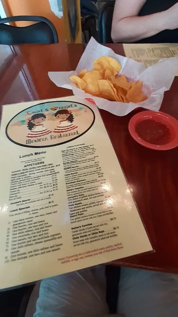 Menu_Isabel & Annabel's Mexican Restaurant_Puntagorda_image_4