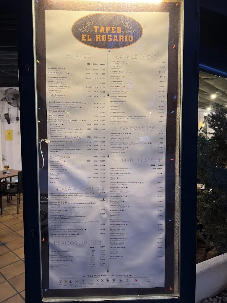 Menu_Tapeo El Rosario_Rosario El_image_3