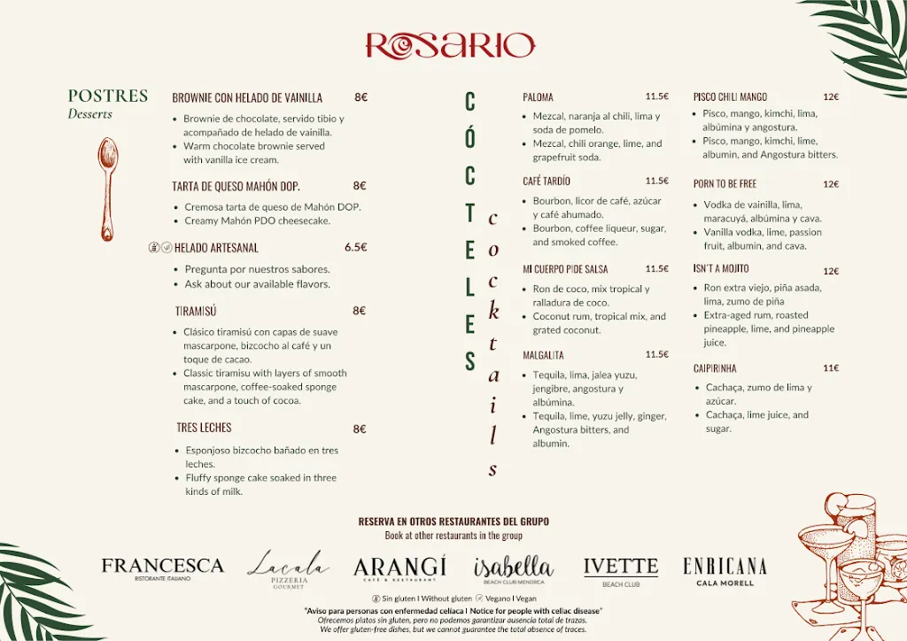 Menu_Rosario Menorca_Rosario El_immagine_2