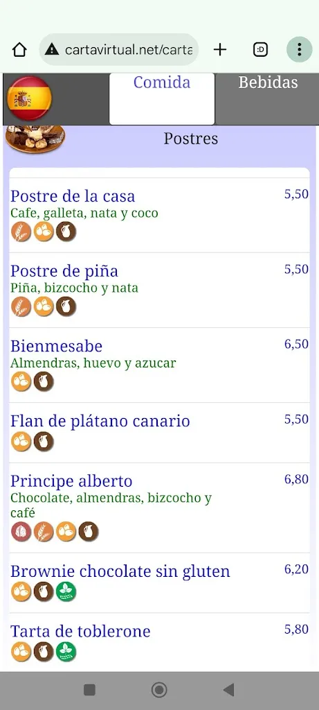 Menu_Restaurante San Andrés_San Andrés y Sauces_image_1