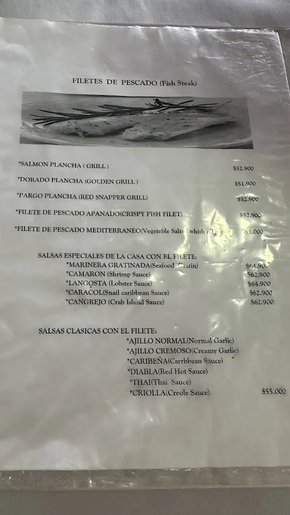 Menü_Capitán Mandy_San Andrés y Sauces_Bild_3