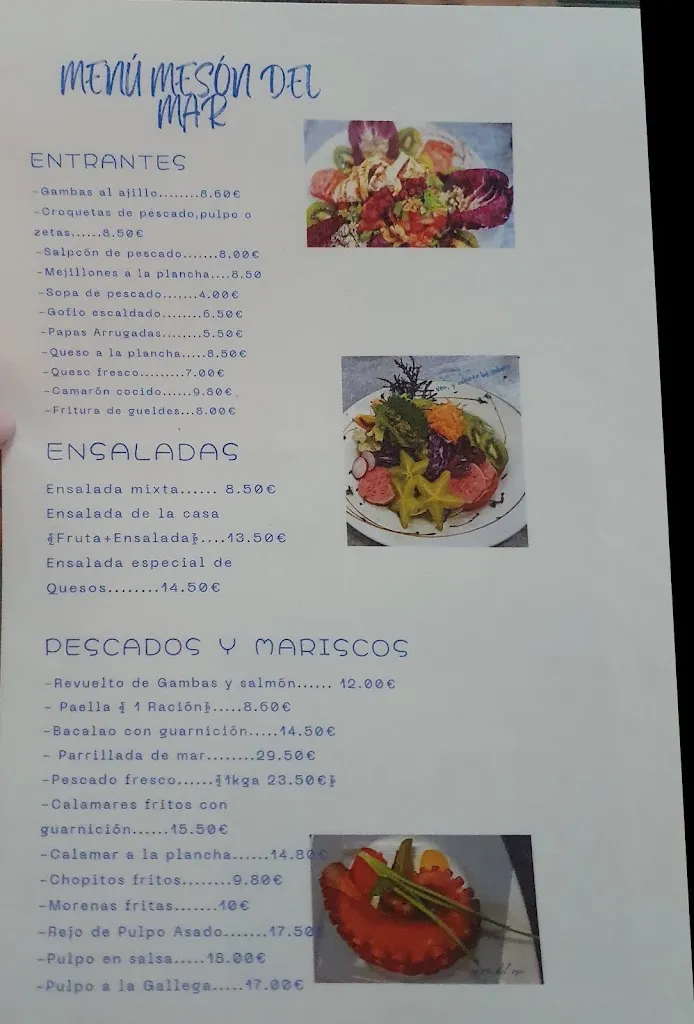 Menu_Restaurante Mesón del Mar_San Andrés y Sauces_image_1