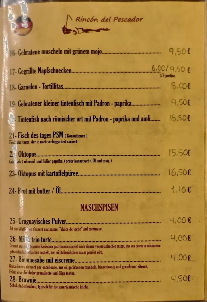 Menu_Restaurante Rincón del Pescador_San Andrés y Sauces_immagine_3