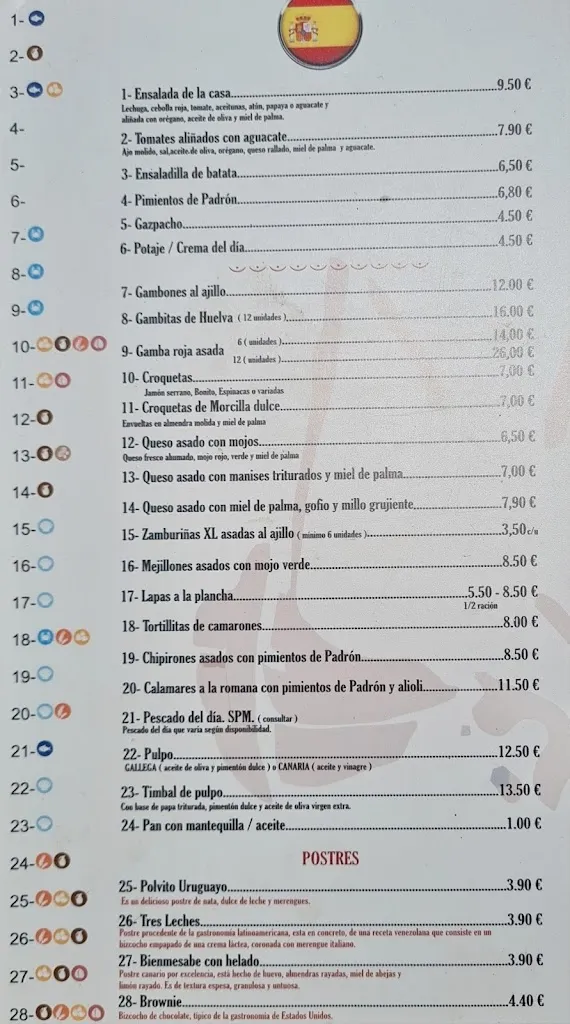 Menu_Restaurante Rincón del Pescador_San Andrés y Sauces_immagine_4