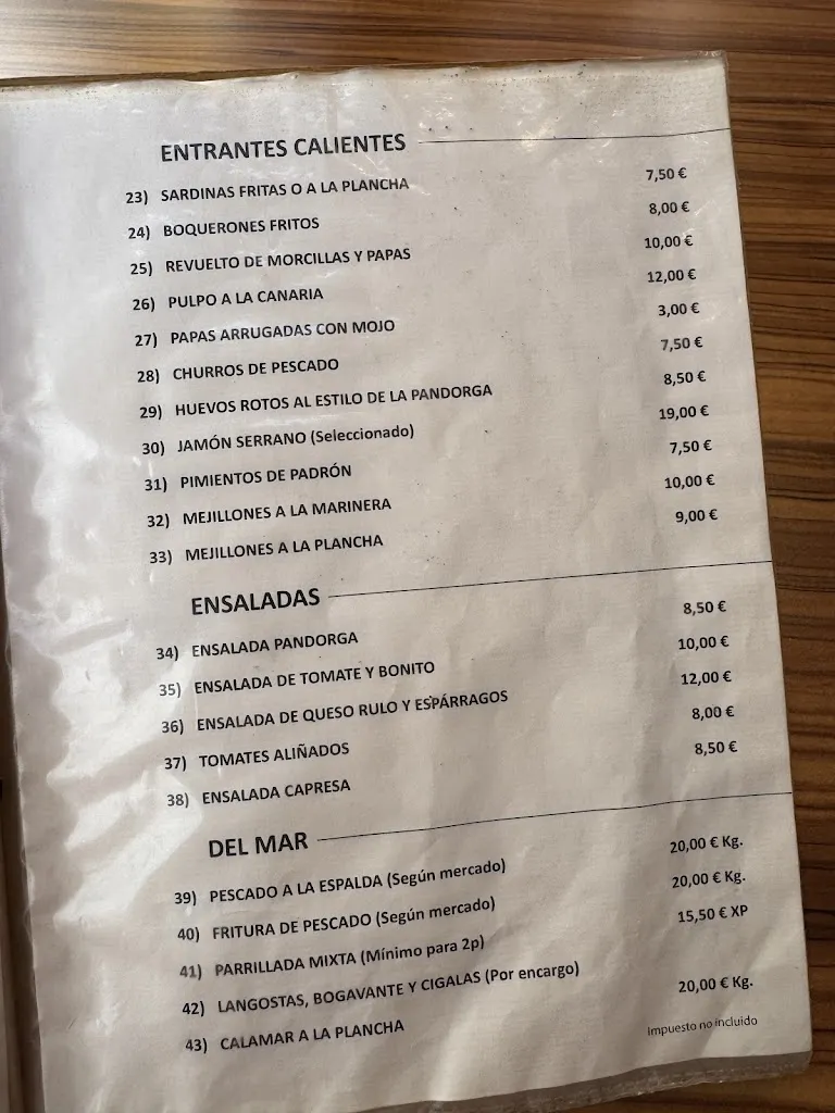 Menu_Restaurante la Pandorga_San Andrés y Sauces_image_2