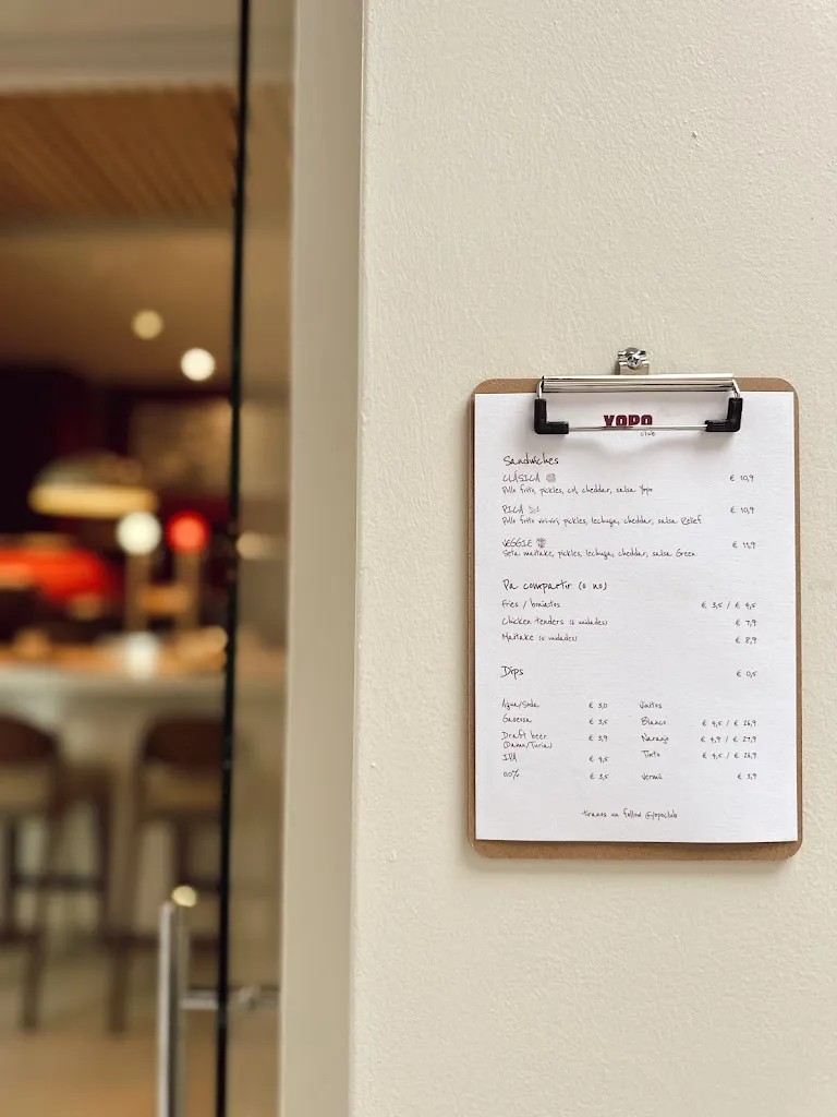 Menu_Yopo Club_San Andrés y Sauces_immagine_2