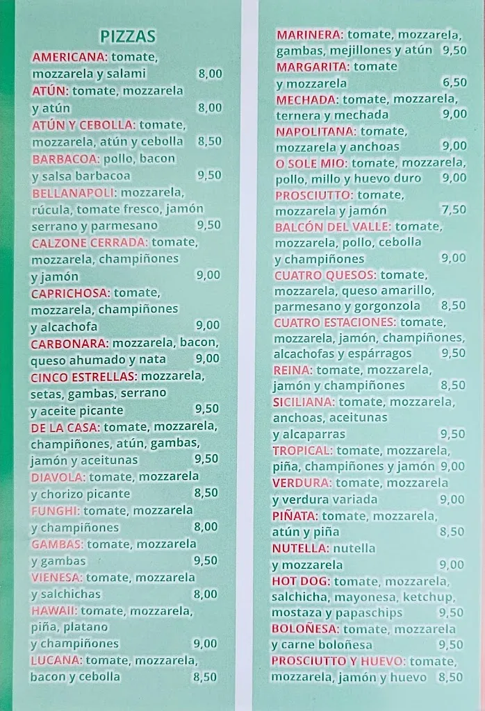 Menu_Pizzería La Italiana_San Juan de la Rambla_image_1