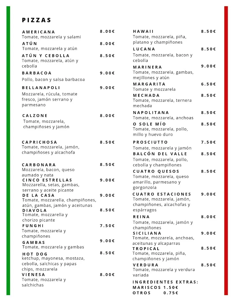 Menu_Pizzería La Italiana_San Juan de la Rambla_image_4