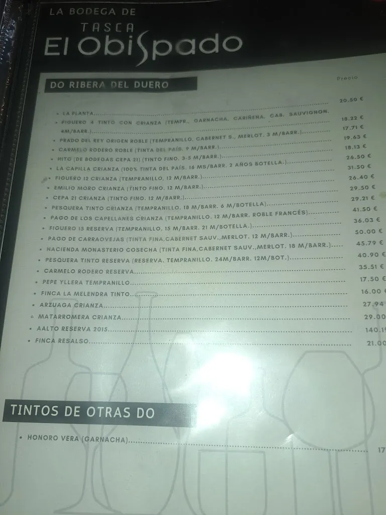 Menu_Tasca El Obispado_San Cristóbal de La Laguna_image_2