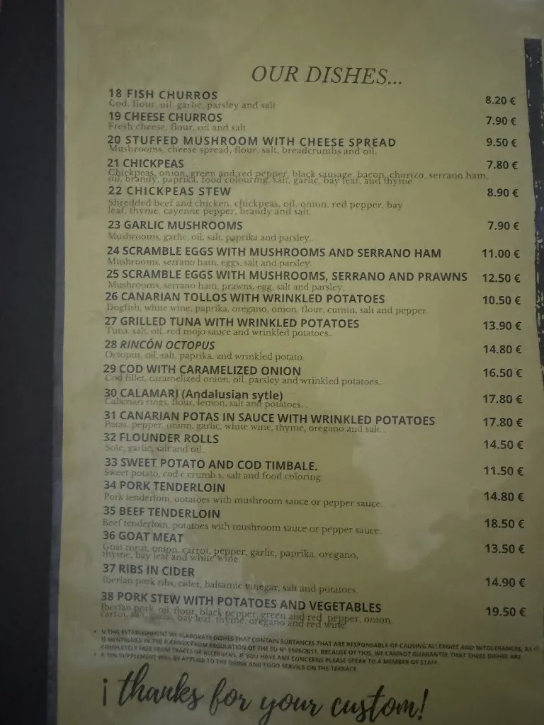 Menu_Rincón Lagunero_San Cristóbal de La Laguna_image_4