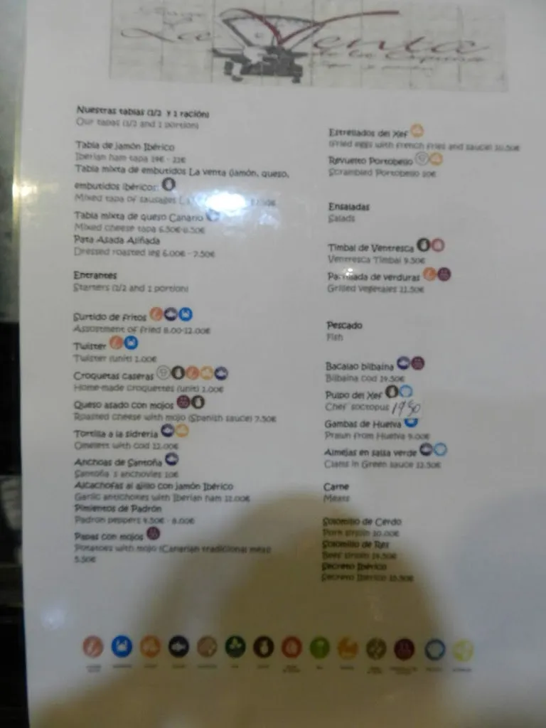 Menu_Tasca La Venta de la Esquina_San Cristóbal de La Laguna_image_4