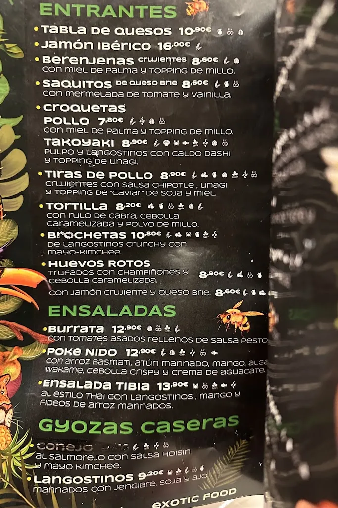 Menu_El Nido del Tucán_San Cristóbal de La Laguna_image_2