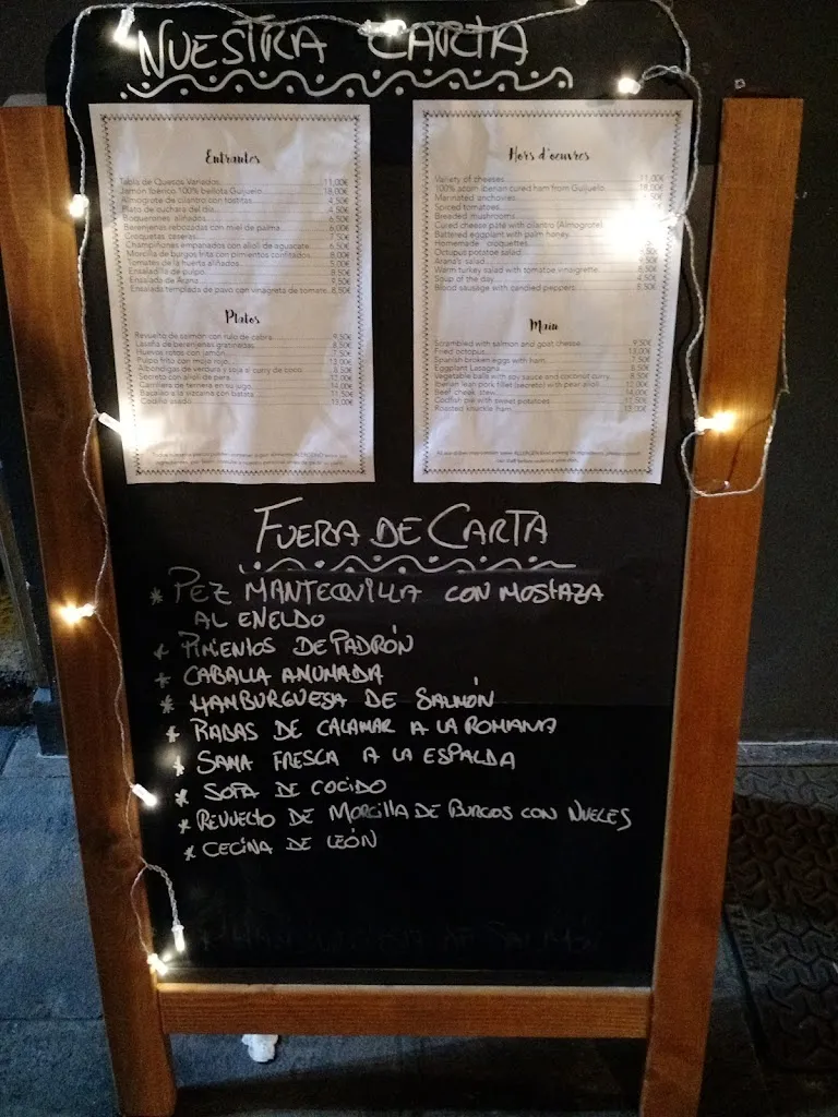 Menu_La Tasca de Arana_San Cristóbal de La Laguna_image_1