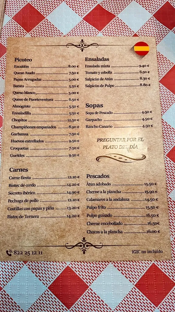 Menu_Bodegón Viana_San Cristóbal de La Laguna_image_1